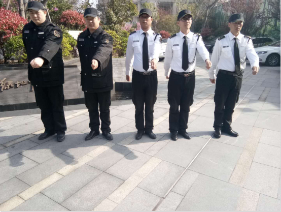 香梅保安日常训练--宁波绿地中心