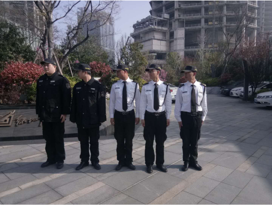 香梅保安日常训练--宁波绿地中心